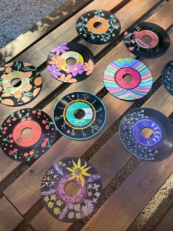 Atelier customisation de vinyle